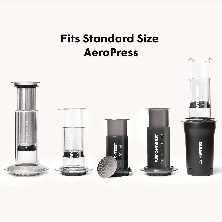 AeroPress Stainless Steel Filter - Standard - Coffee Filter Accessory for Home Brewing