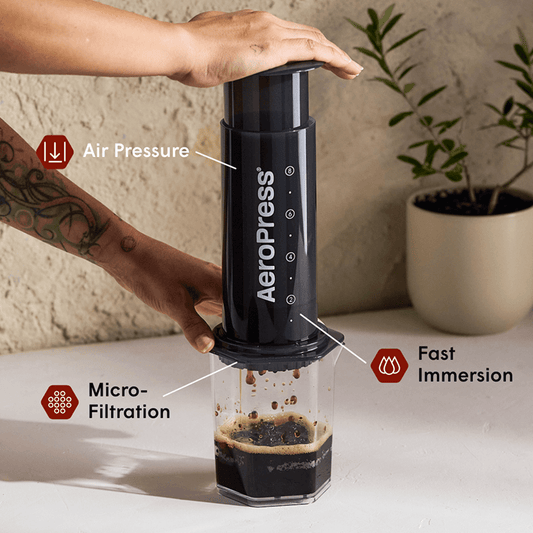 AeroPress Coffee Maker - Original XL - Portable Coffee Maker for Home and Travel