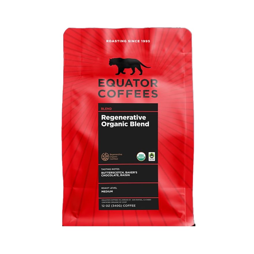 Regenerative Organic Blend 12 oz - Coffee Selection for Fresh Daily Preparation