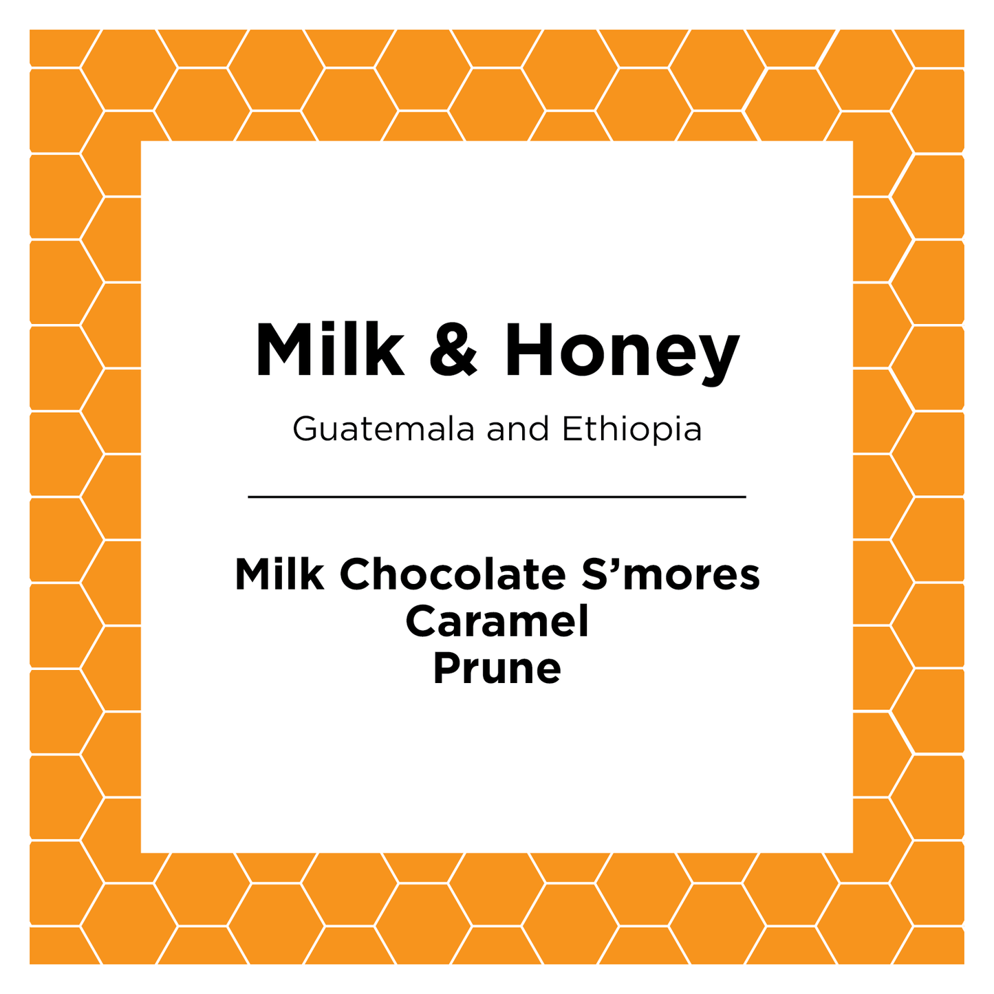Milk & Honey - Coffee Selection for Fresh Daily Preparation