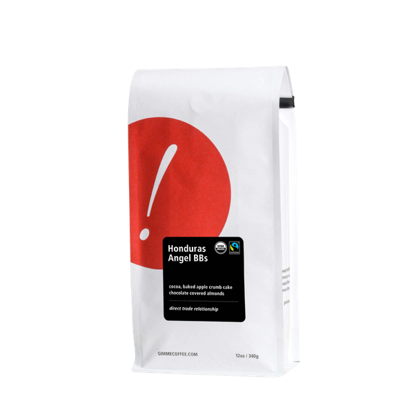 Honduras Angel BBs Fairtrade Organic 12 oz - Coffee Selection for Fresh Daily Preparation