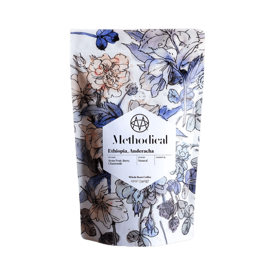 Ethiopia Anderacha 12 oz - Coffee Selection for Fresh Daily Preparation