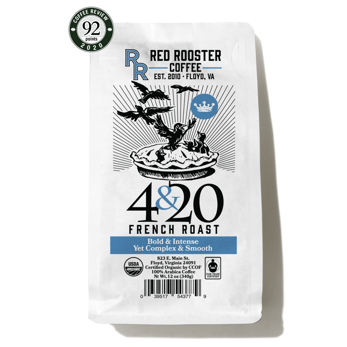 Organic 4&20 French Roast - Coffee Selection for Fresh Daily Preparation