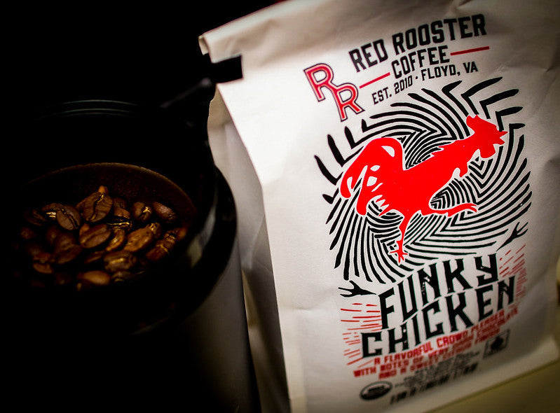 Organic Funky Chicken - Coffee Selection for Fresh Daily Preparation