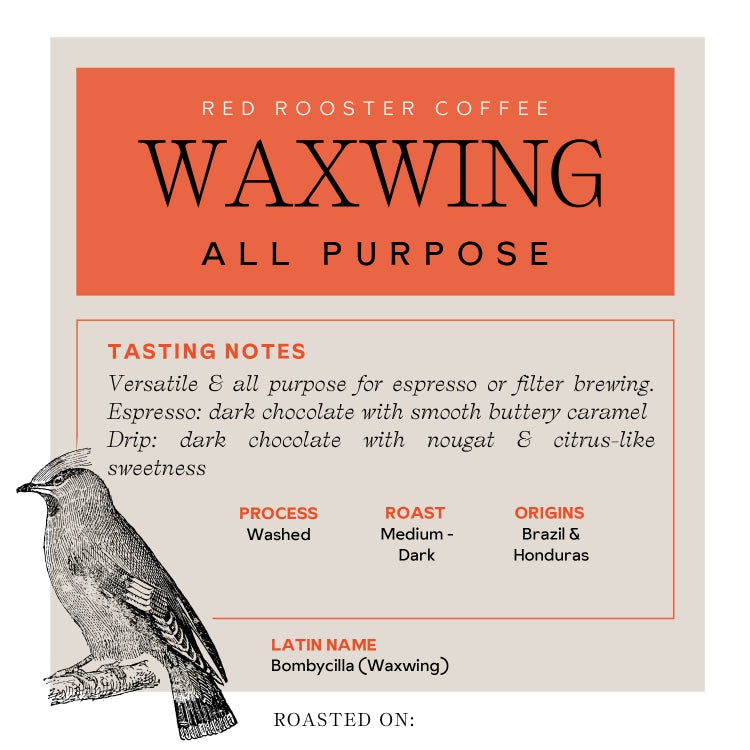 Waxwing All-Purpose Blend - Coffee Selection for Fresh Daily Preparation