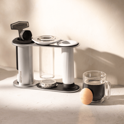 AeroPress Premium 20th Anniversary Bundle - Coffee Maker and Accessory Set for Daily Use