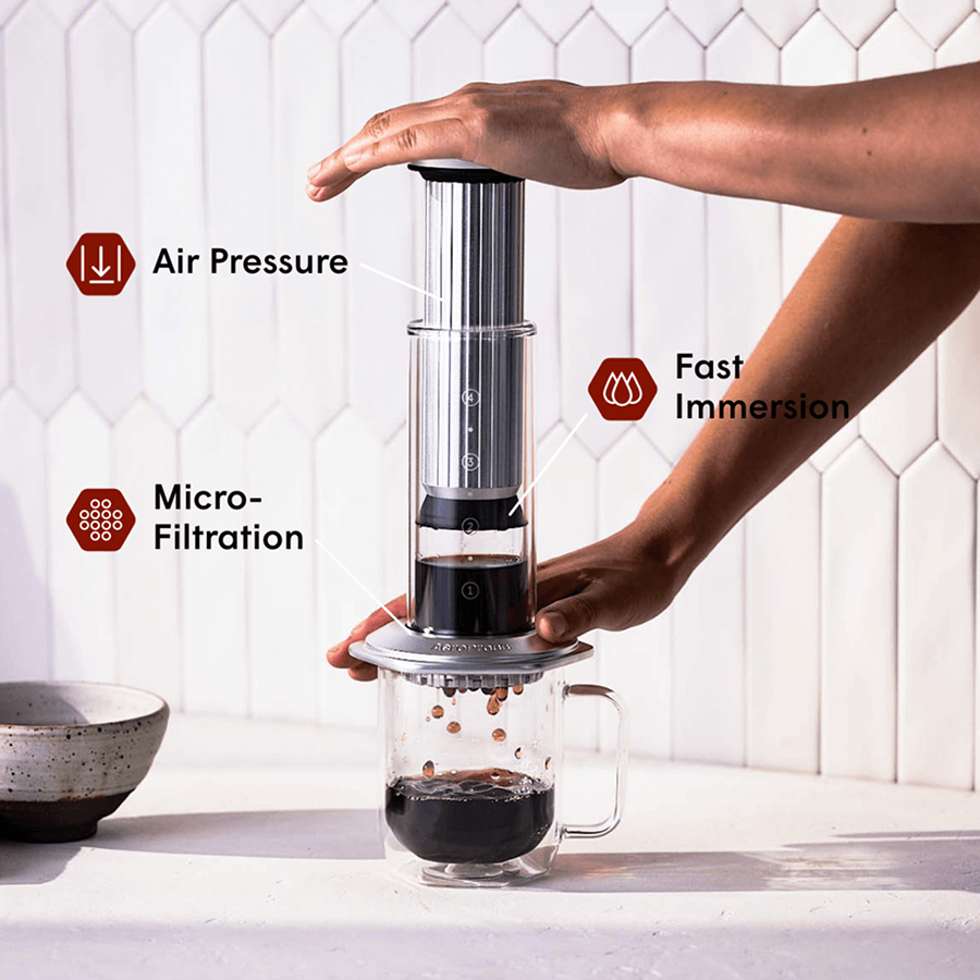 Coffee Station Bundle - Premium - Coffee Maker and Accessory Set for Daily Use
