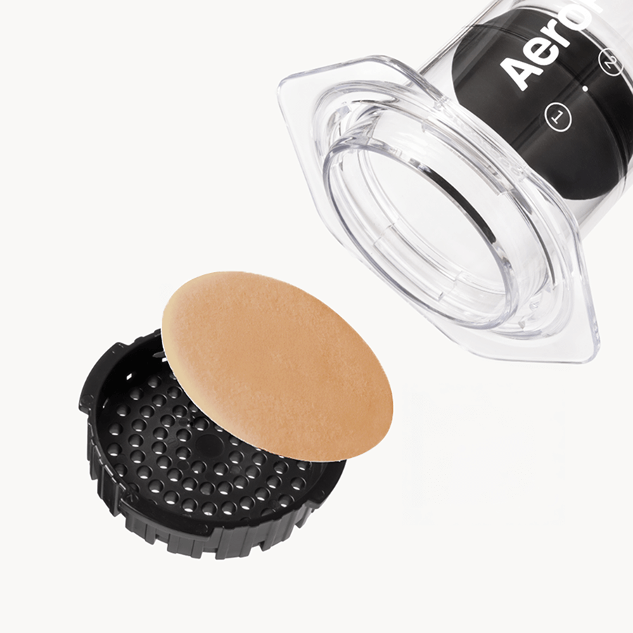 AeroPress Natural Paper Micro-Filters - Standard - Coffee Filter Accessory for Home Brewing