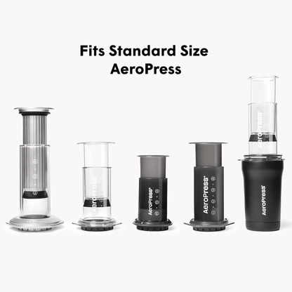 AeroPress Natural Paper Micro-Filters - Standard - Coffee Filter Accessory for Home Brewing