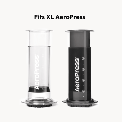AeroPress Natural Paper Micro-Filters - XL - Coffee Filter Accessory for Home Brewing