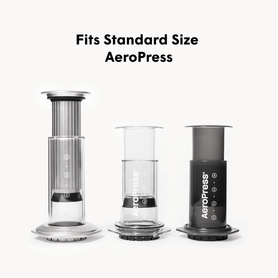 AeroPress Organizer Stand - Stainless Steel - Brewing Storage Accessory for Coffee Tools