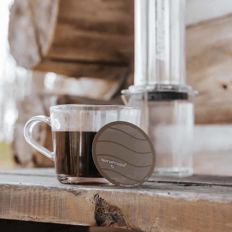 AeroPress Stainless Steel Filter - XL - Coffee Filter Accessory for Home Brewing