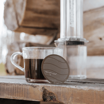 AeroPress Stainless Steel Filter - XL - Coffee Filter Accessory for Home Brewing