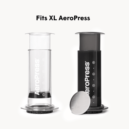 AeroPress Stainless Steel Filter - XL - Coffee Filter Accessory for Home Brewing