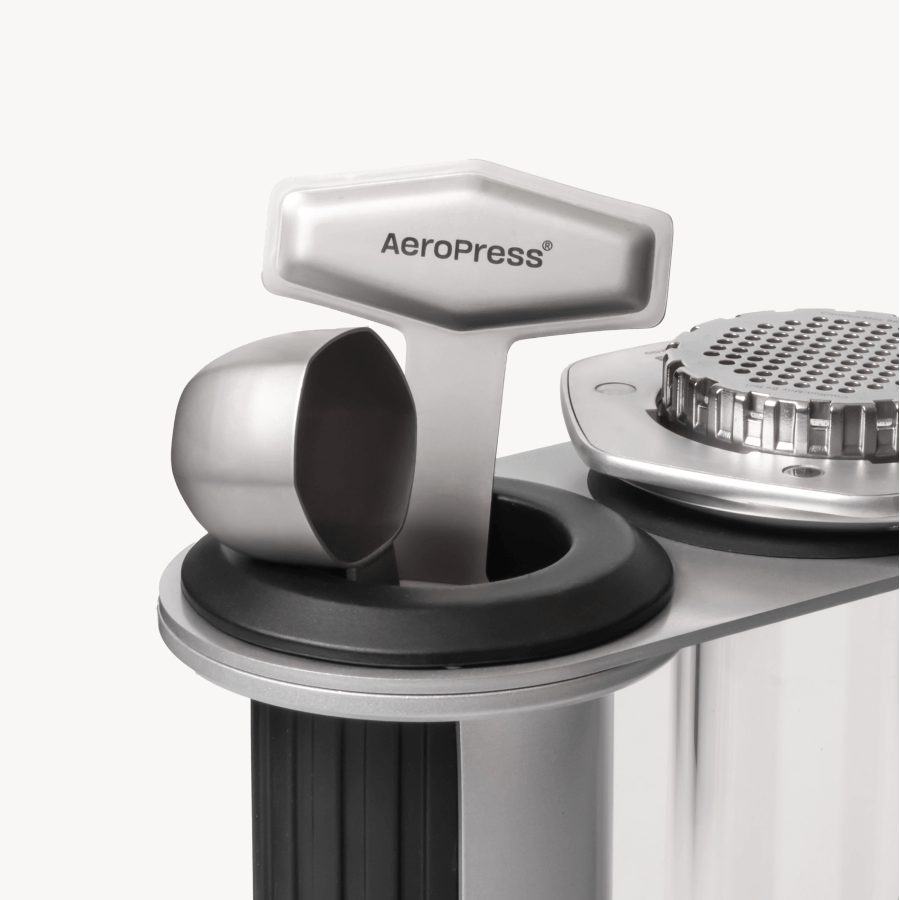 AeroPress Organizer Stand - Stainless Steel - Brewing Storage Accessory for Coffee Tools