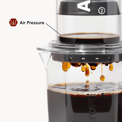 AeroPress Coffee Maker - Clear XL - Portable Coffee Maker for Home and Travel