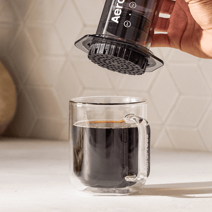 AeroPress Coffee Maker - Clear & Colors - Portable Coffee Maker for Home and Travel