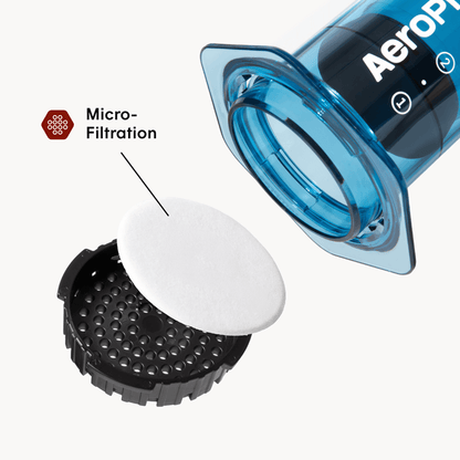 AeroPress Coffee Maker - Clear & Colors - Portable Coffee Maker for Home and Travel