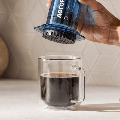 AeroPress Coffee Maker - Clear & Colors - Portable Coffee Maker for Home and Travel