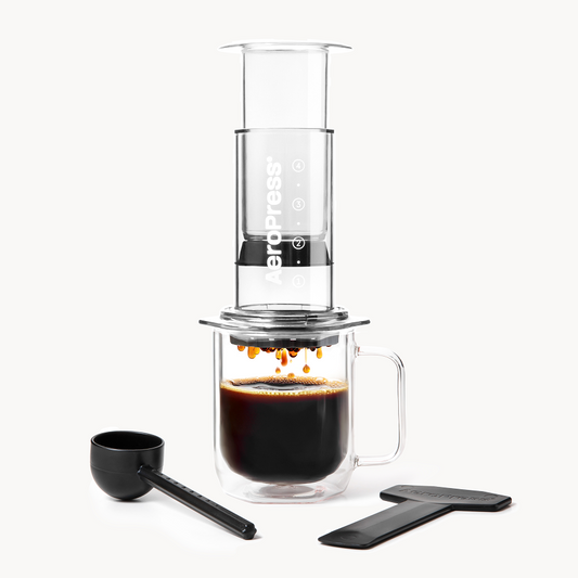 AeroPress Coffee Maker - Clear & Colors - Portable Coffee Maker for Home and Travel