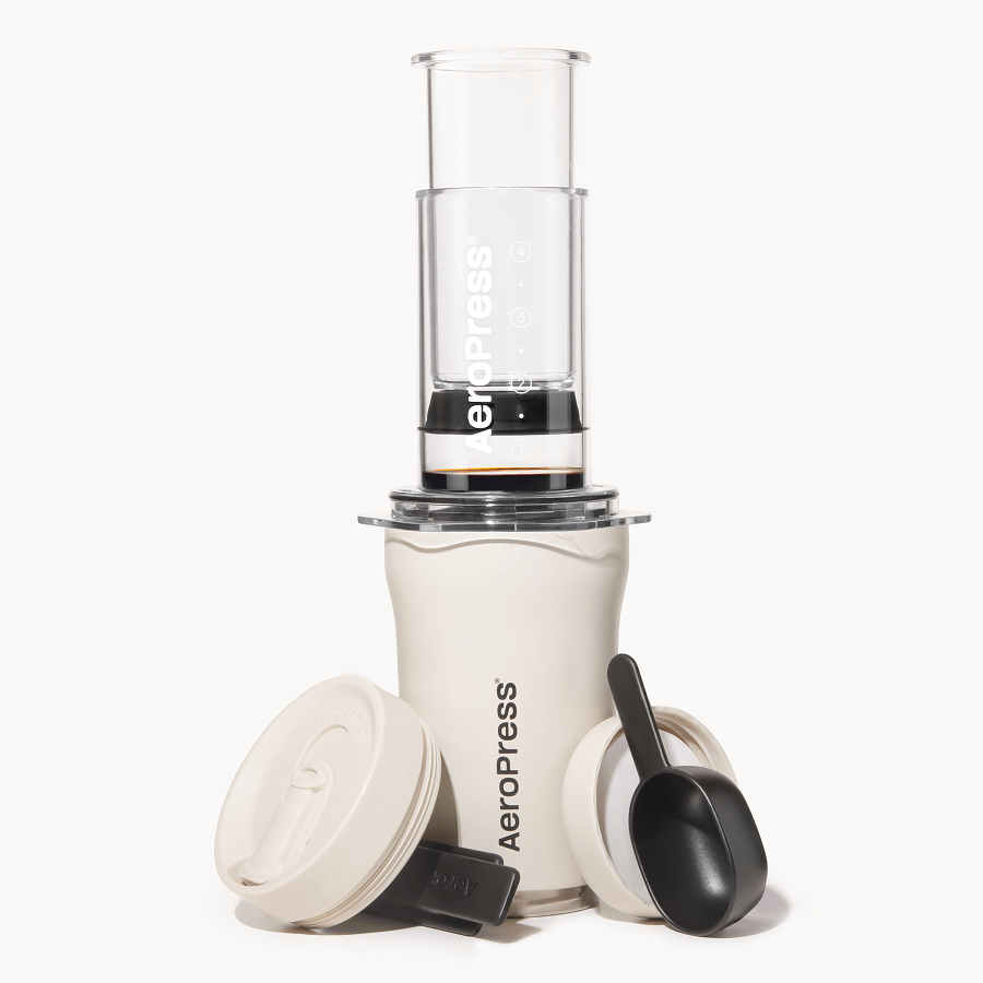 AeroPress Coffee Maker - Go Plus - Portable Coffee Maker for Home and Travel