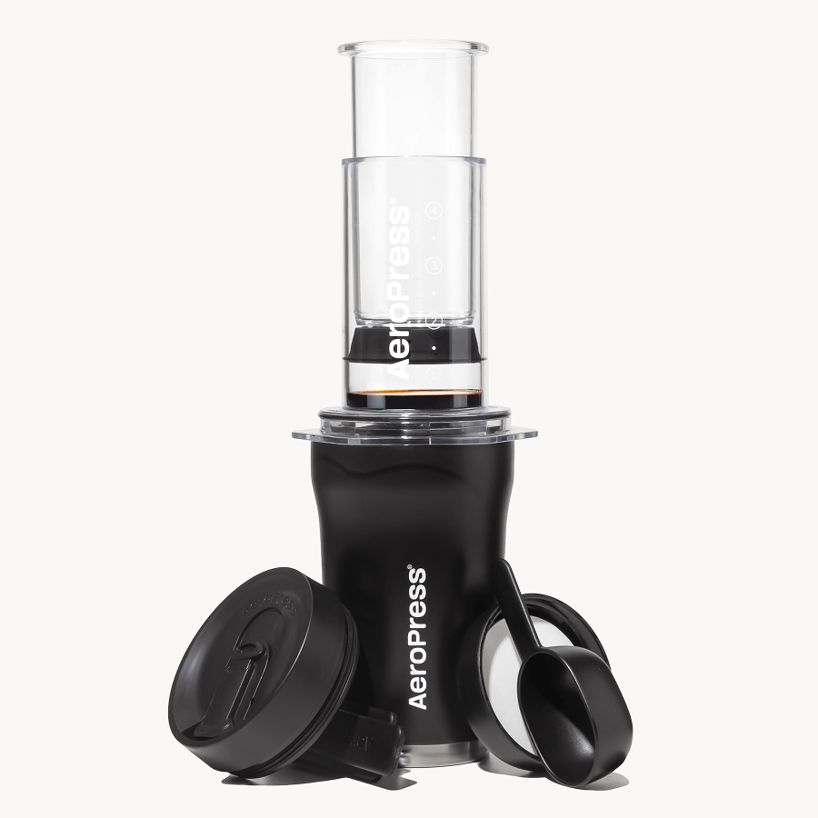 AeroPress Coffee Maker - Go Plus - Portable Coffee Maker for Home and Travel