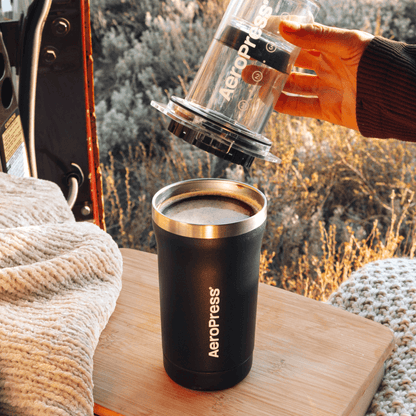AeroPress Coffee Maker - Go Plus - Portable Coffee Maker for Home and Travel