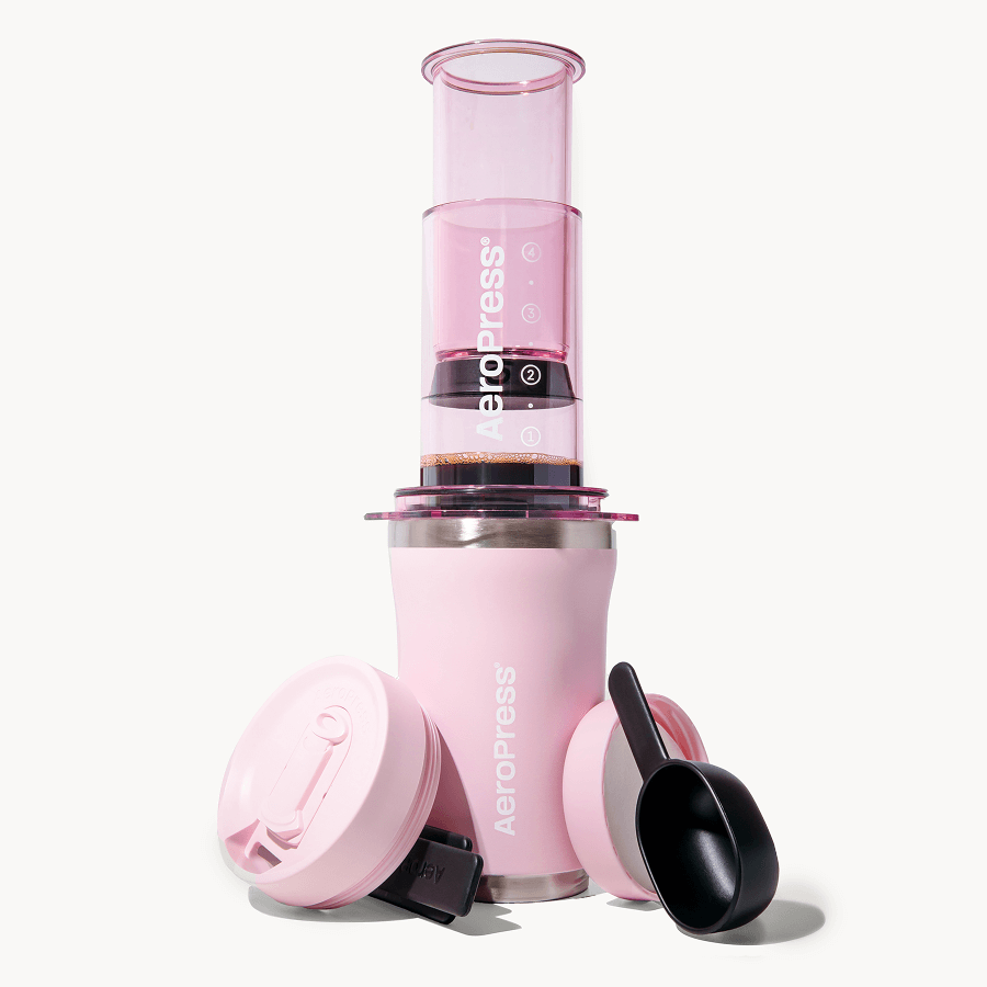 AeroPress Coffee Maker - Go Plus - Portable Coffee Maker for Home and Travel
