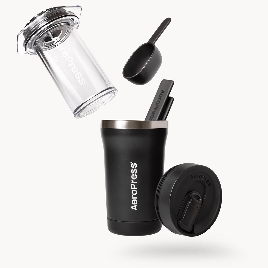 Traveler’s Bundle - Go Plus - Coffee Maker and Accessory Set for Daily Use
