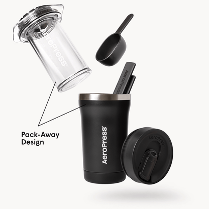 AeroPress Coffee Maker - Go Plus - Portable Coffee Maker for Home and Travel