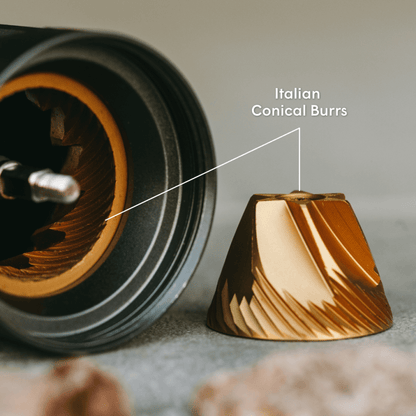 AeroPress Manual Coffee Grinder - Coffee Grinder for Home and Travel Preparation