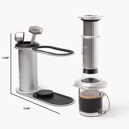 AeroPress Organizer Stand - Stainless Steel - Brewing Storage Accessory for Coffee Tools