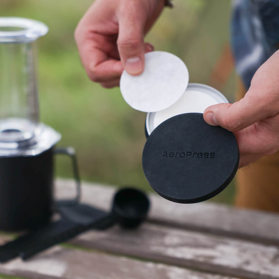 AeroPress Travel Filter Holder - Coffee Filter Accessory for Home Brewing