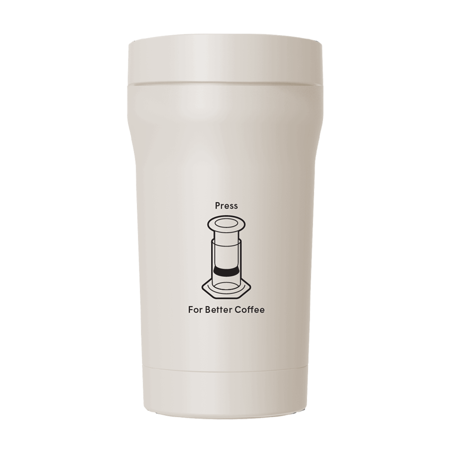 AeroPress Travel Coffee Tumbler - Stainless Steel - Brewing Companion for Everyday Coffee