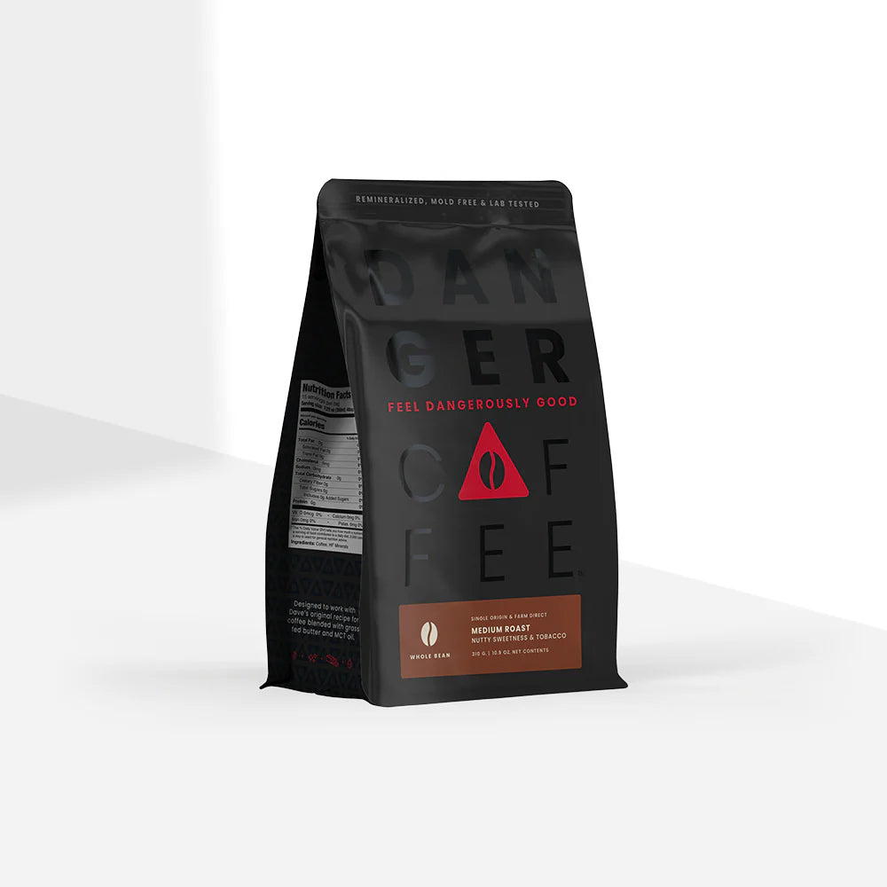 Medium Roast Whole Bean Remineralized Coffee - Coffee Selection for Fresh Daily Preparation