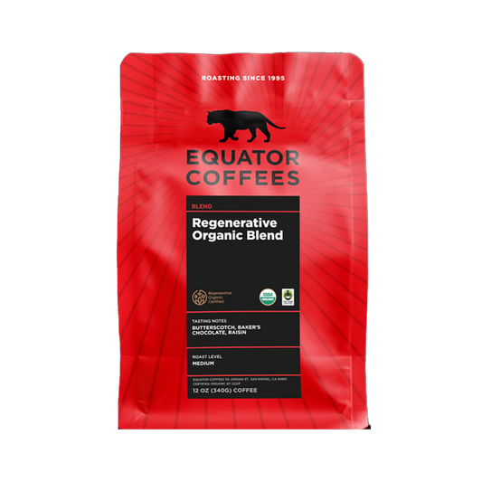 Regenerative Organic Blend 12 oz - Coffee Selection for Fresh Daily Preparation