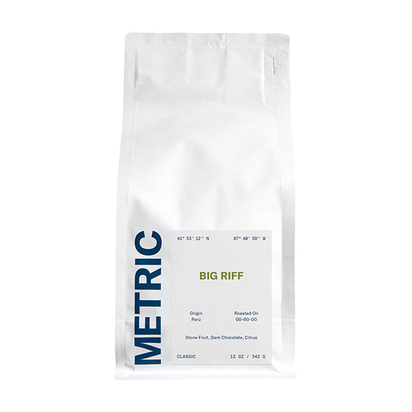Big Riff 12 oz - Coffee Selection for Fresh Daily Preparation