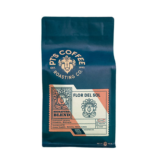 Flor del Sol 12 oz - Coffee Selection for Fresh Daily Preparation