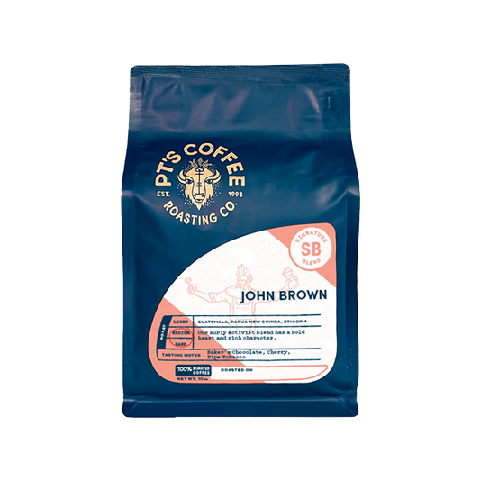 John Brown 10 oz - Coffee Selection for Fresh Daily Preparation