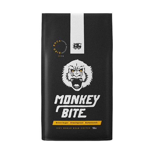 Monkey Bite Espresso 2 lb - Portable Coffee Maker for Home and Travel