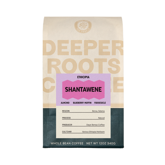 Ethiopia Shantawene 12 oz - Coffee Selection for Fresh Daily Preparation