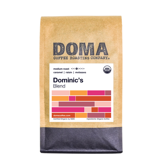 Dominic’s 12 oz - Coffee Selection for Fresh Daily Preparation