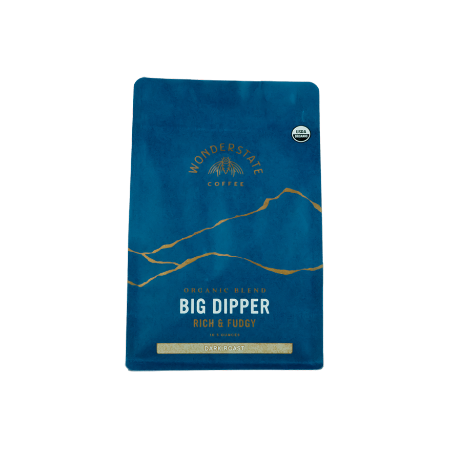 Organic Big Dipper 10.5 oz - Coffee Selection for Fresh Daily Preparation