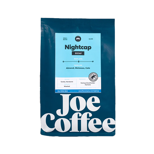 Nightcap Decaf 12 oz - Coffee Selection for Fresh Daily Preparation