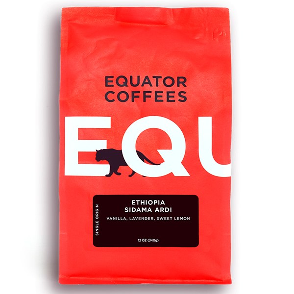Ethiopia Sidama Ardi 12 oz - Coffee Selection for Fresh Daily Preparation