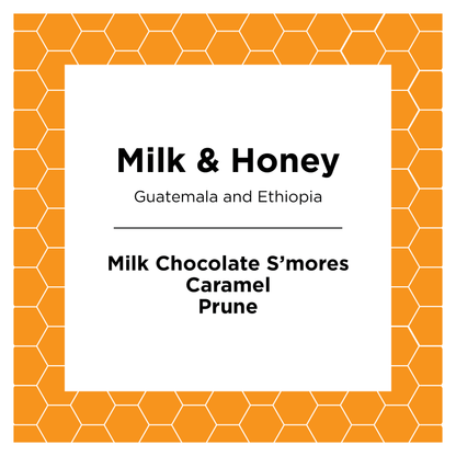 Milk & Honey - Coffee Selection for Fresh Daily Preparation