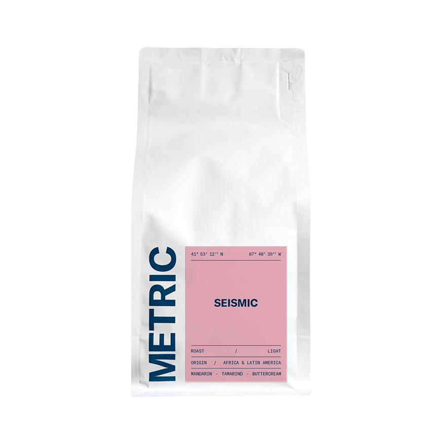 Seismic 10.5 oz - Coffee Selection for Fresh Daily Preparation