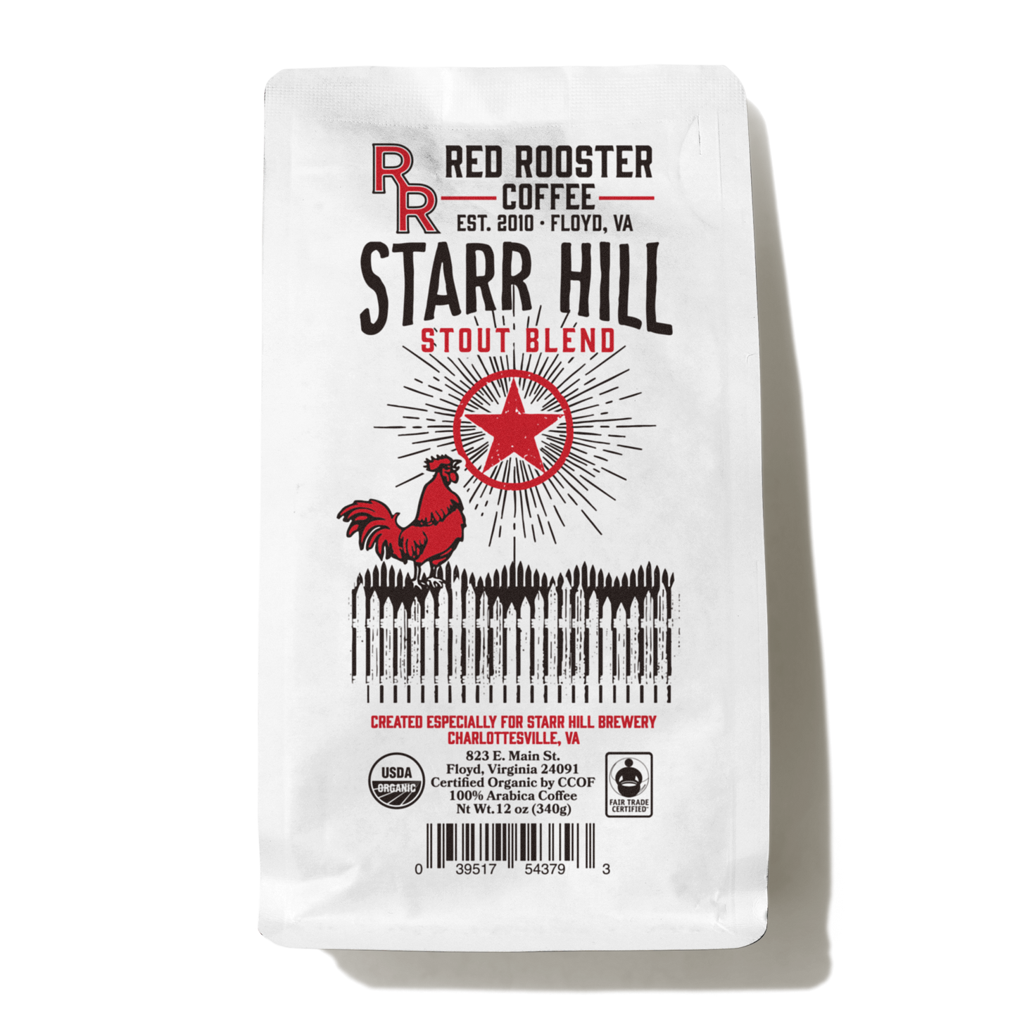 Organic Starr Hill Stout Blend - Coffee Selection for Fresh Daily Preparation