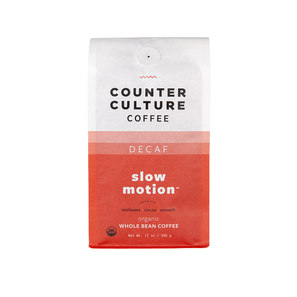 Slow Motion - Decaf 12 oz - Coffee Selection for Fresh Daily Preparation