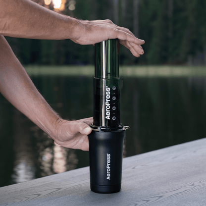 AeroPress Travel Coffee Tumbler - Stainless Steel - Brewing Companion for Everyday Coffee